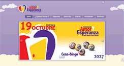 Desktop Screenshot of amoryesperanza.cl